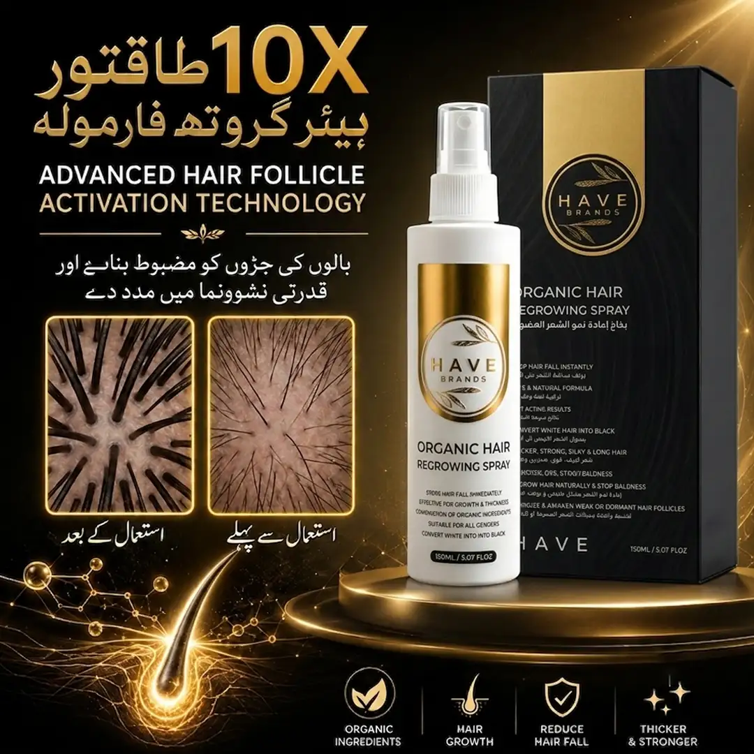 Have Hair regrowing spray