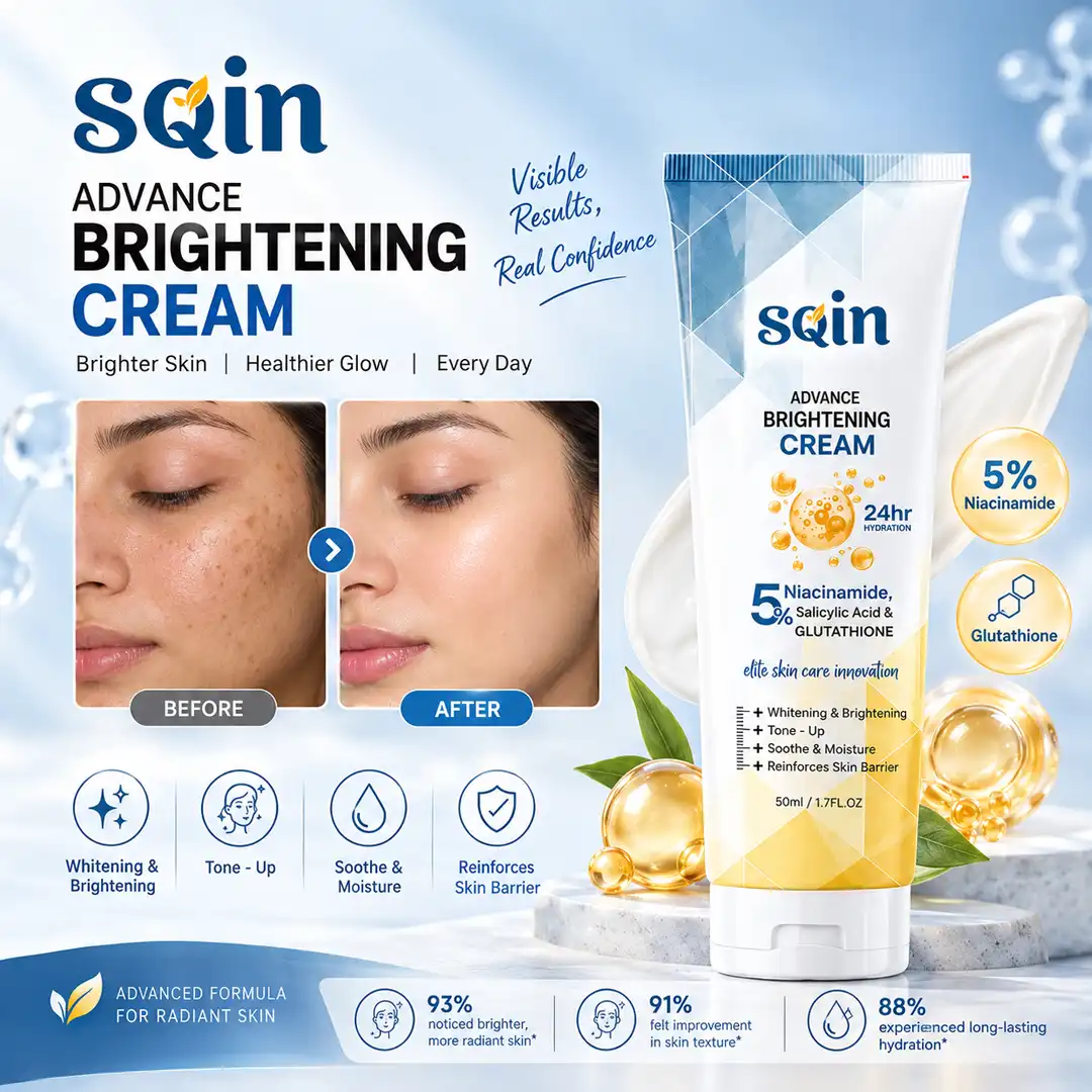 Sqin Brightening Cream Desk Sqin Brightening Cream Desk
